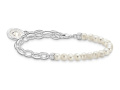 Thomas Sabo Member Charm-Armband mit weissen Perlen